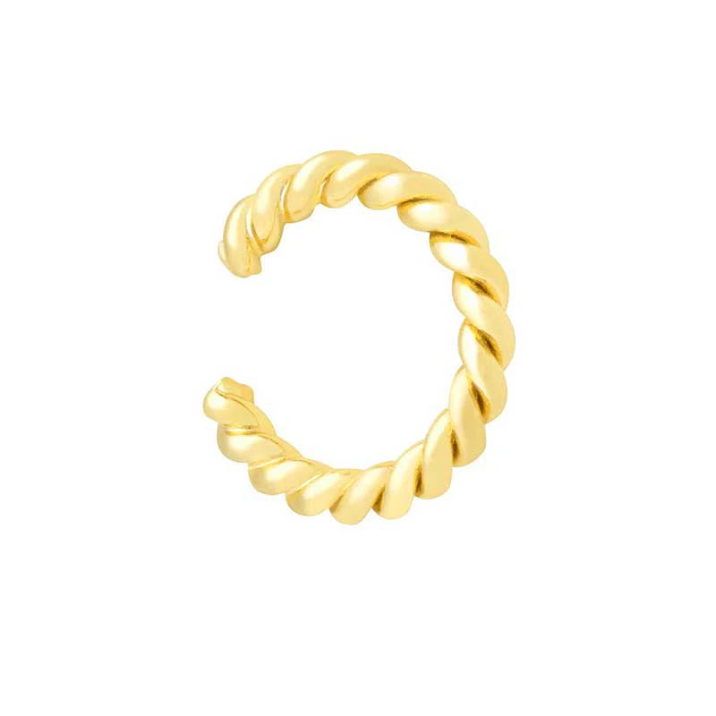 KEYOUNUO 1Pcs Gold Silver Filled Ear Cuffs Earrings For Women Pearl Zircon Fake Piercing Golden Clip Earring Jewelry Wholesale