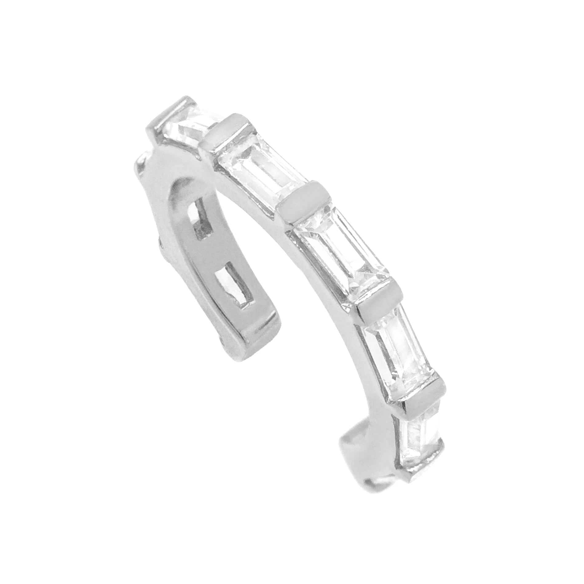 KEYOUNUO 1Pcs Gold Silver Filled Ear Cuffs Earrings For Women Pearl Zircon Fake Piercing Golden Clip Earring Jewelry Wholesale