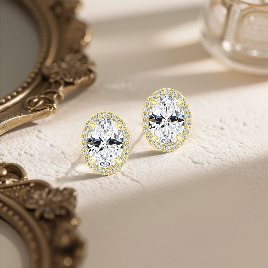 14K Gold Filled Hoop Earrings for Women Men Moissanite Huggies Earring Piercing Body Jewelry