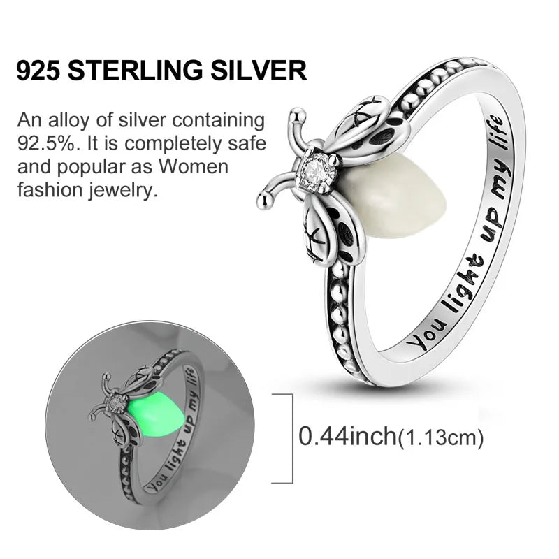 Rings Hot Sales 925 Sterling Silver Love Heart Sun Moon Star Iris Adjustable Rings For Women Wedding Birthday Party Jewelry Gift