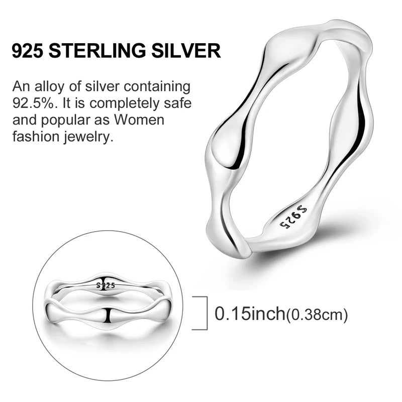Rings Hot Sales 925 Sterling Silver Love Heart Sun Moon Star Iris Adjustable Rings For Women Wedding Birthday Party Jewelry Gift