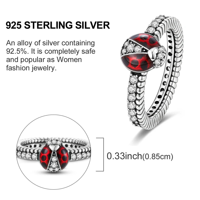 Rings Hot Sales 925 Sterling Silver Love Heart Sun Moon Star Iris Adjustable Rings For Women Wedding Birthday Party Jewelry Gift