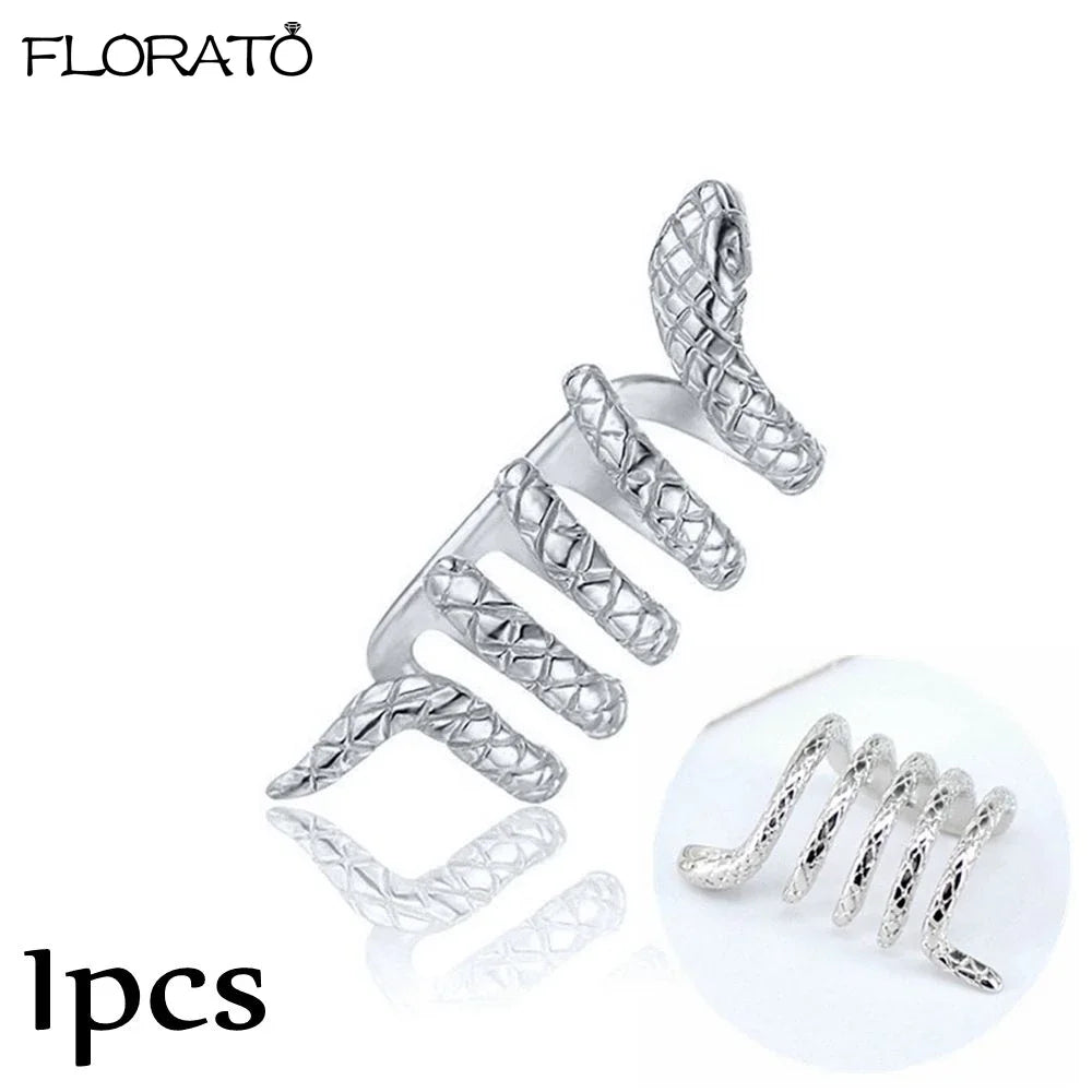 925 Silver Needle Snake Hoop Earrings for Women Trend Gold Earrings Colour Enamels Animals Crystal Pendant Earrings Jewelry Gift