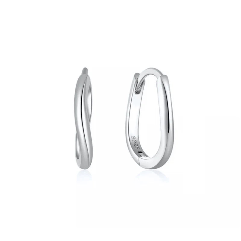 18K Gold-Plated Gold Earrings For Women 925 Sterling Silver Ear Needle Zircon Crystal Earrings Luxury Romantic Wedding Jewelry