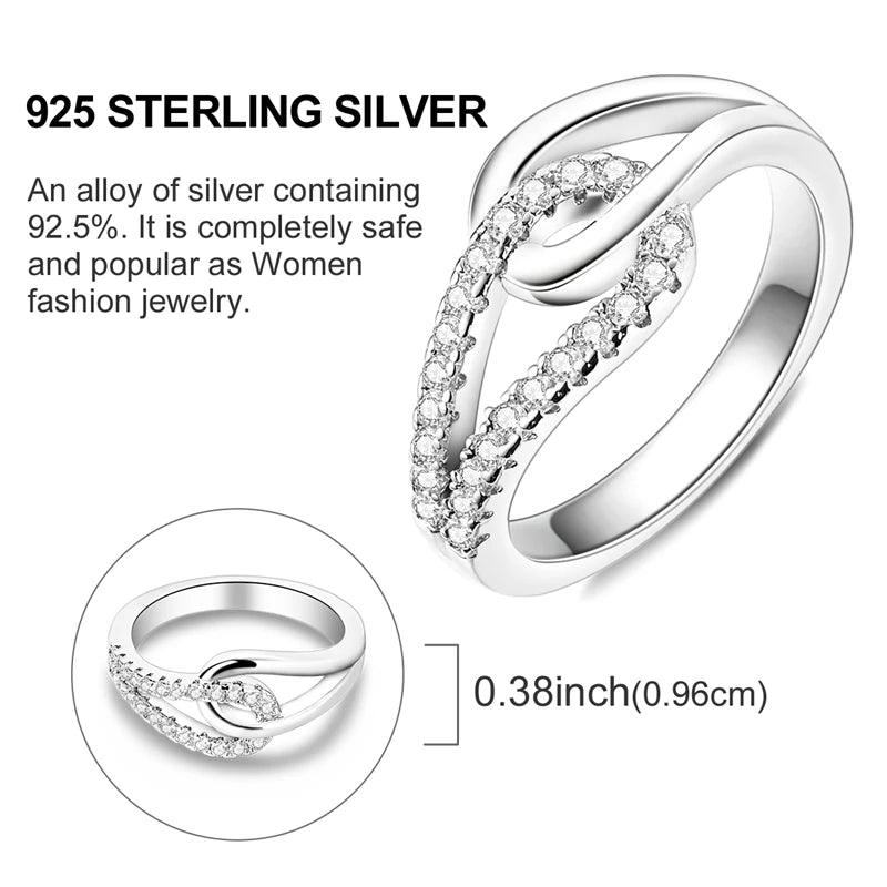 Rings Hot Sales 925 Sterling Silver Love Heart Sun Moon Star Iris Adjustable Rings For Women Wedding Birthday Party Jewelry Gift