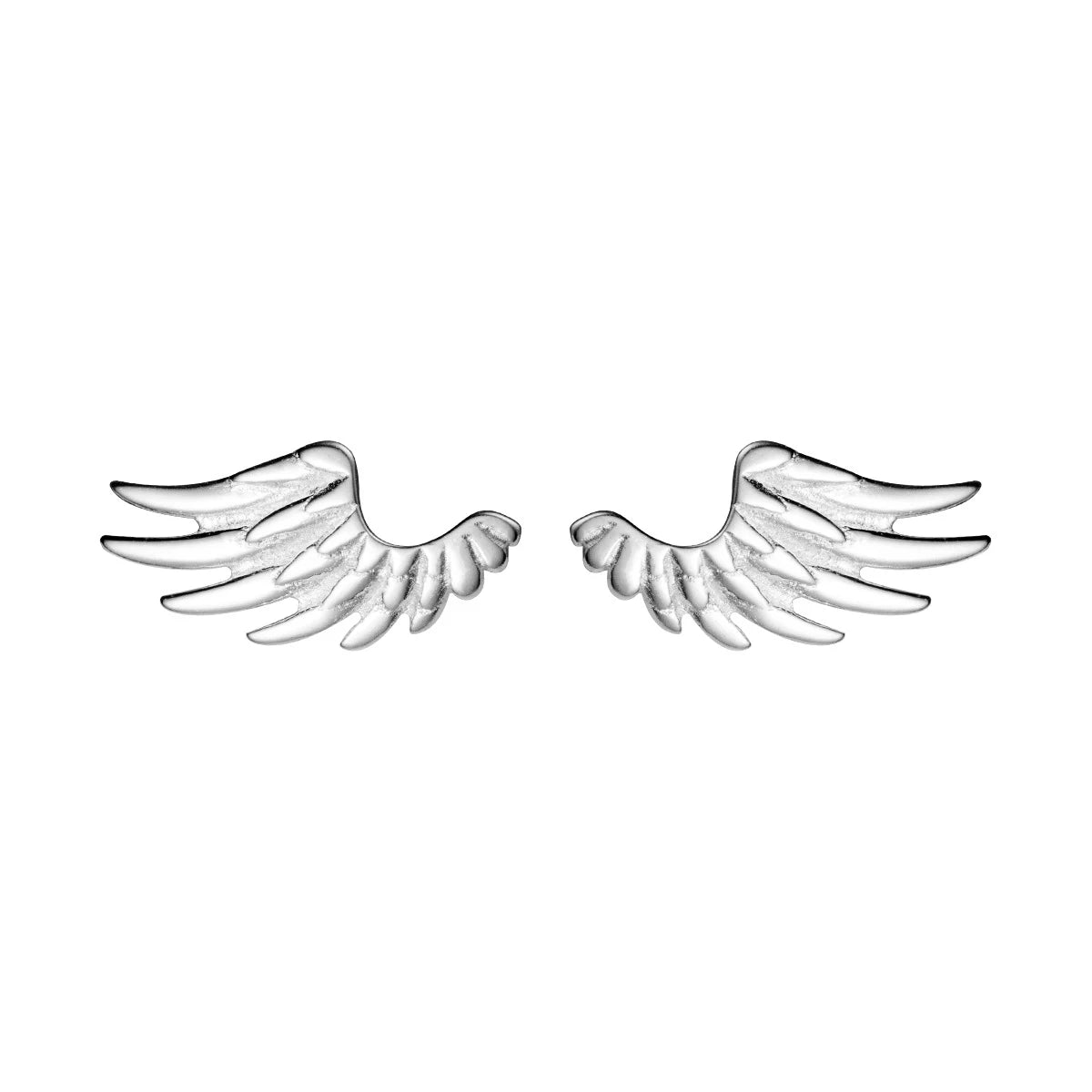 Modian 2025 New Spring Angel Wings Stud Earrings for Women Jewelry 100% Real 925 Sterling Silver Jewelry For Gril Kids Gifts