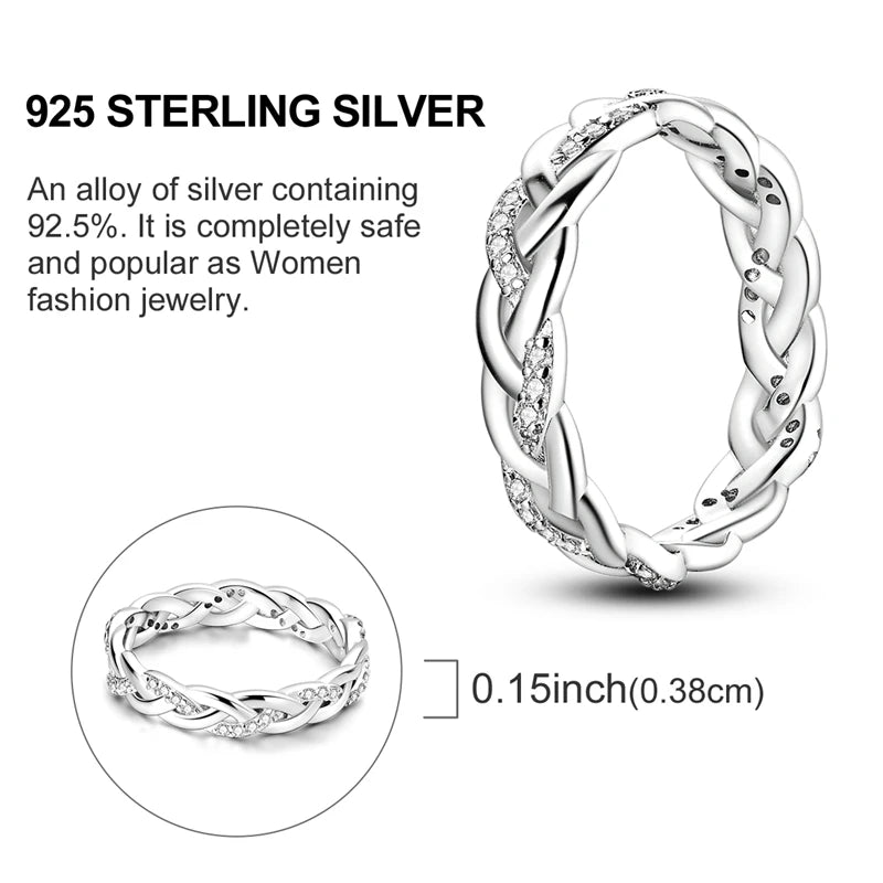 Rings Hot Sales 925 Sterling Silver Love Heart Sun Moon Star Iris Adjustable Rings For Women Wedding Birthday Party Jewelry Gift