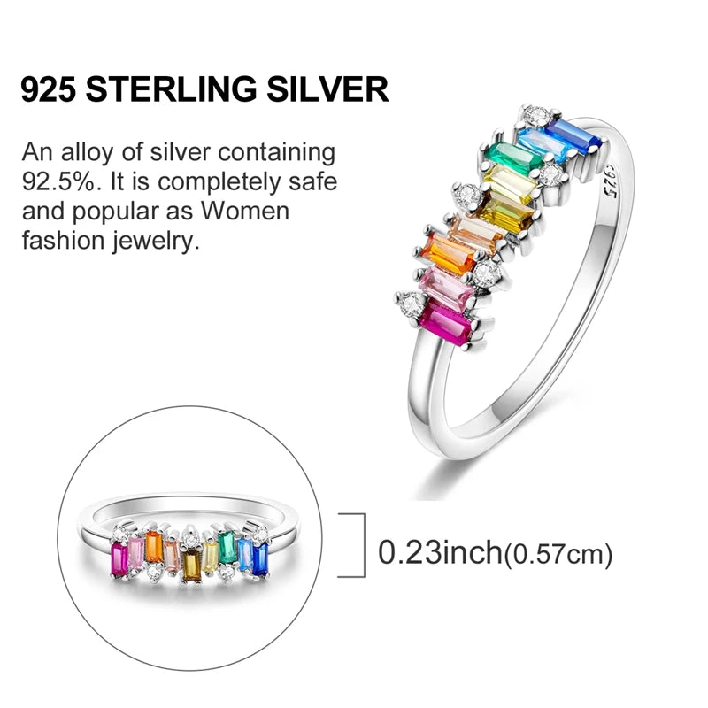 Rings Hot Sales 925 Sterling Silver Love Heart Sun Moon Star Iris Adjustable Rings For Women Wedding Birthday Party Jewelry Gift
