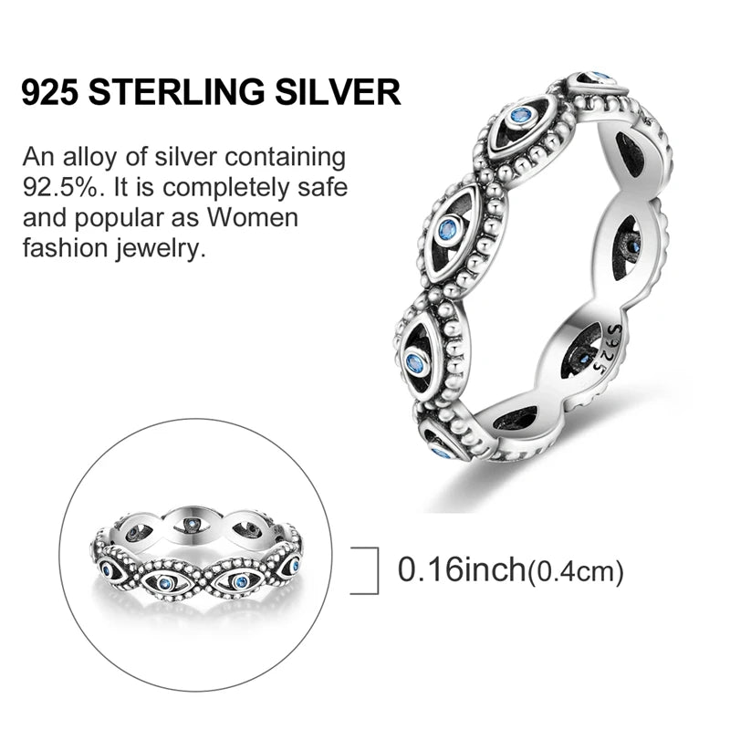 Rings Hot Sales 925 Sterling Silver Love Heart Sun Moon Star Iris Adjustable Rings For Women Wedding Birthday Party Jewelry Gift